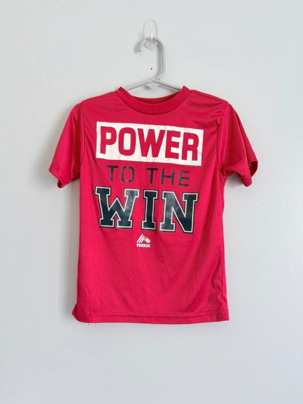 RBX Boys Power to the Win Performance Shirt Size 4